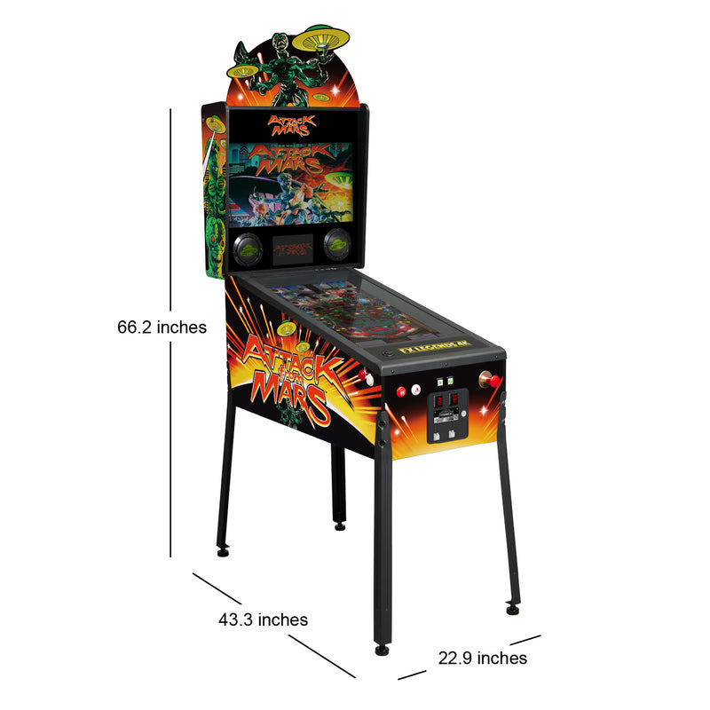 Arcade1Up Attack from Mars Home Pinball