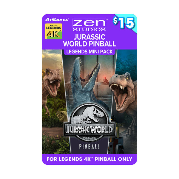 Jurassic World Pinball Legends Mini Pack (For Legends 4K™ Pinball ONLY)