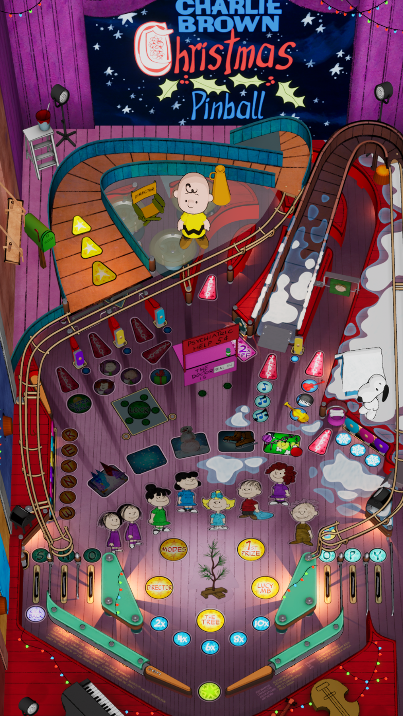 A Charlie Brown Christmas™ Pinball (Legends 4K™ Pinball ONLY)