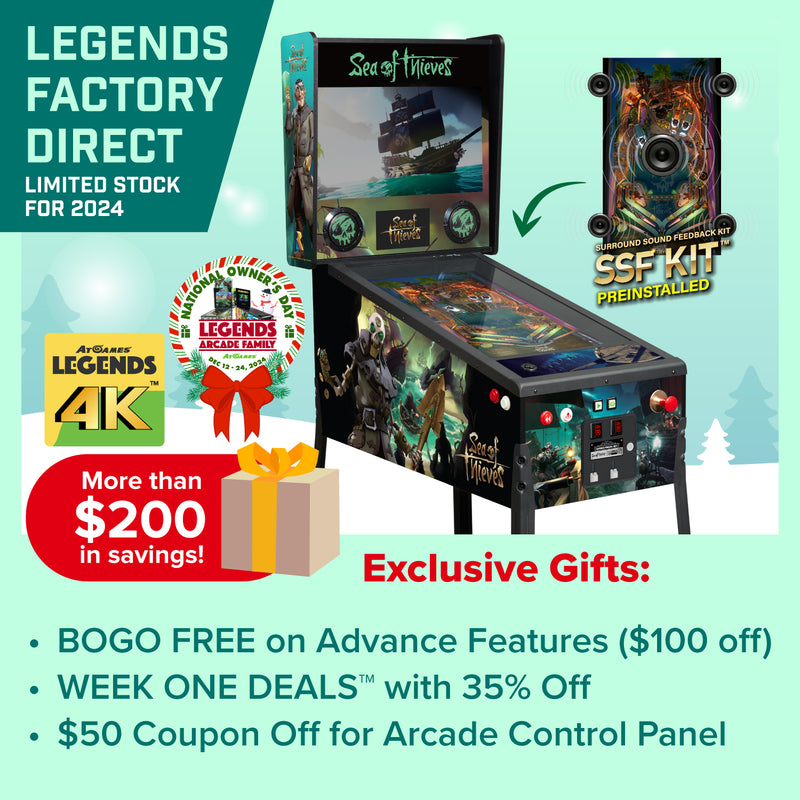 Legends Pinball 4KP Sea of Thieves® [SE]