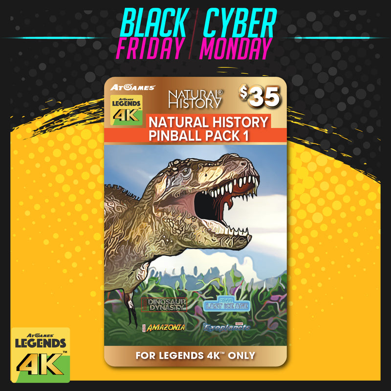 Natural History Pinball Pack 1 (For Legends 4K™ Pinball ONLY)