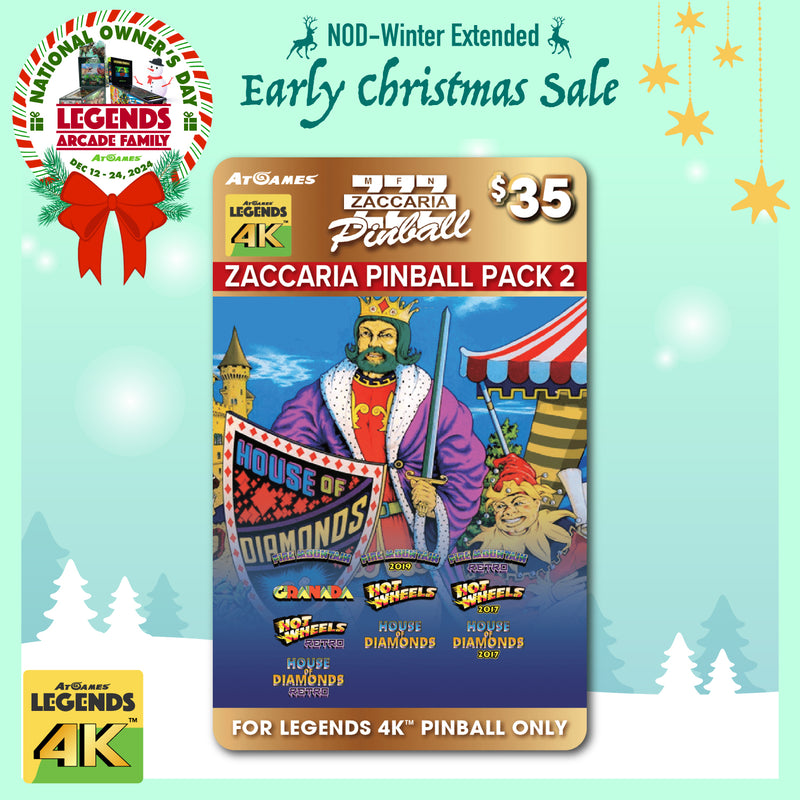 Zaccaria Pinball Pack 2 (Legends 4K™ ONLY)