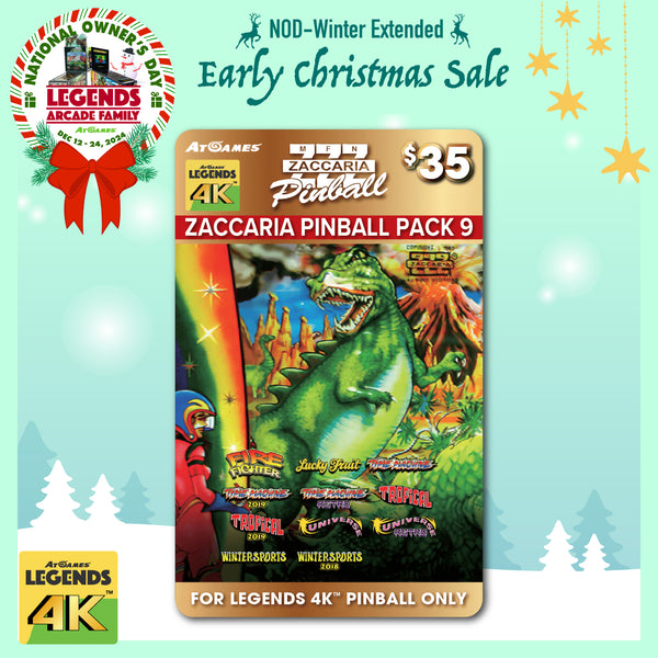 Zaccaria Pinball Pack 9 (For Legends 4K™ Pinball ONLY)