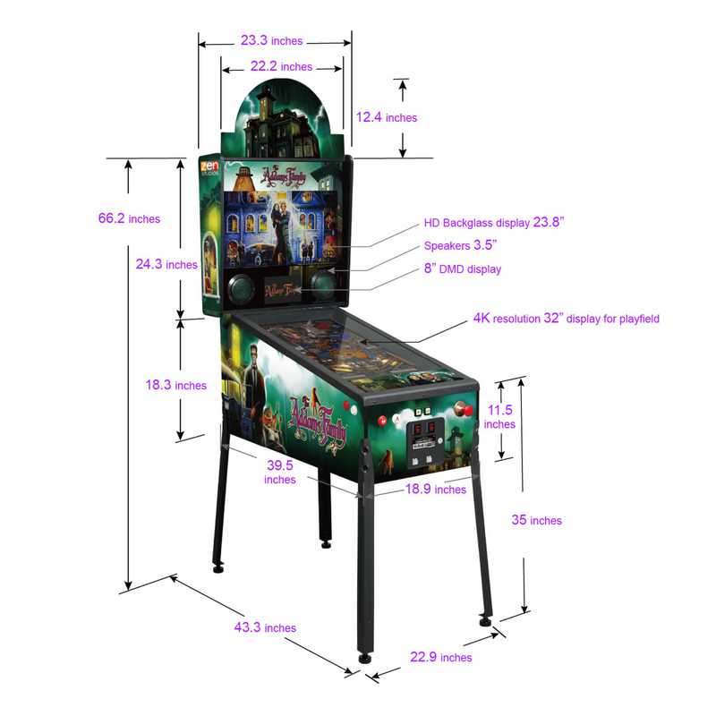 Legends Pinball 4KP <br>The Addams Family™ [SE]<br>