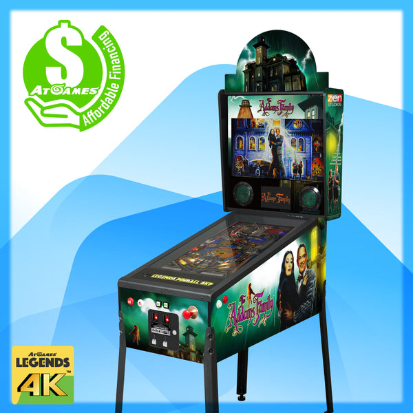 AtGames Affordable Financing Legends Pinball 4KP The Addams Family™ [SE] Initial Payment $500