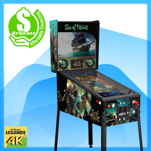 AtGames Affordable Financing Legends Pinball 4KP Sea of Thieves® [SE] Initial Payment $500