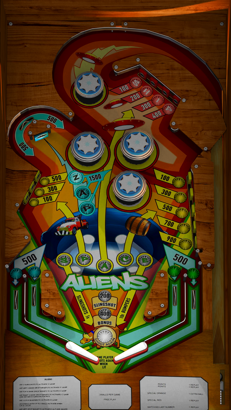 Zaccaria Pinball Pack 8 (For Legends 4K™ Pinball ONLY)