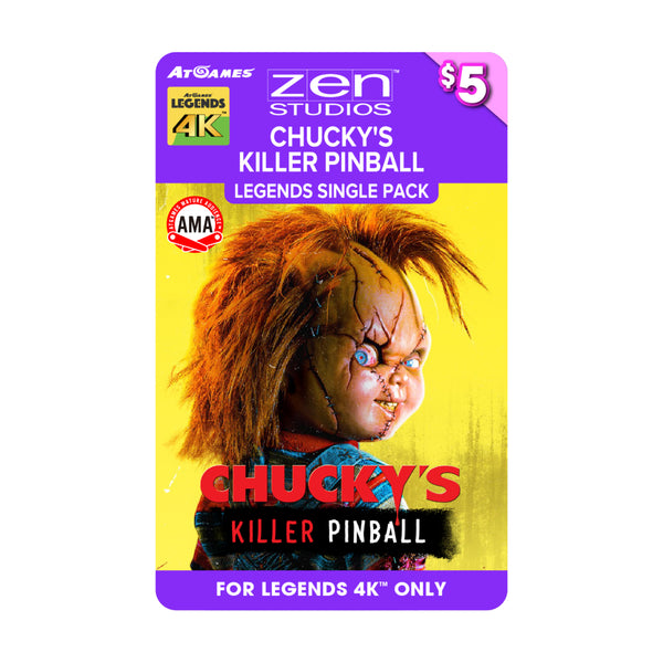 Chucky's Killer Pinball Legends Single Pack (For Legends 4K™ Pinball ONLY)