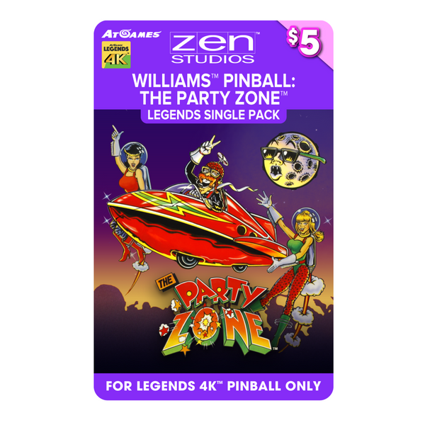 Williams™ Pinball: The Party Zone™ Legends Single Pack (For Legends 4K™ Pinball ONLY)