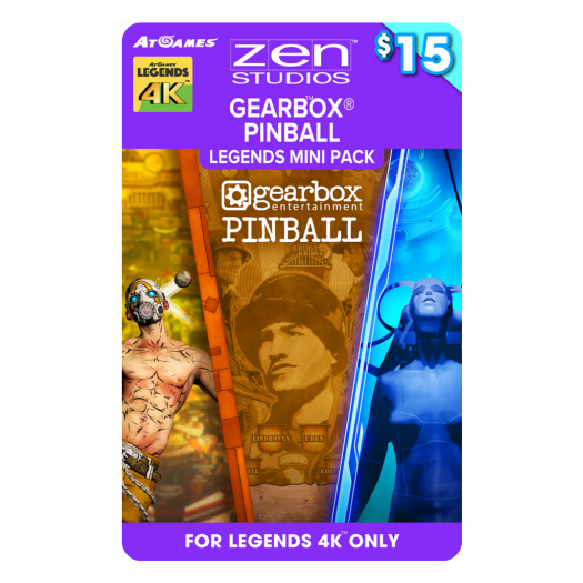 Gearbox® Pinball Legends Mini Pack (Legends 4K™ ONLY)