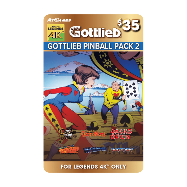 Gottlieb Pinball Pack 2 (Legends 4K™ ONLY)