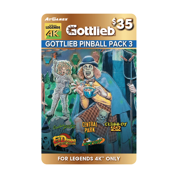 Gottlieb Pinball Pack 3 (Legends 4K™ ONLY)