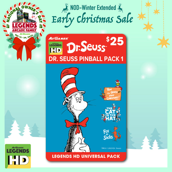 Dr. Seuss™ Pinball Pack 1 (Legends HD ONLY)