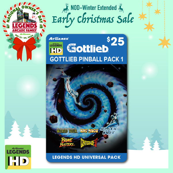 Gottlieb Pinball Pack 1 (Legends HD ONLY)