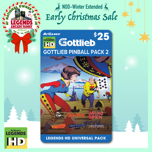 Gottlieb Pinball Pack 2 (Legends HD ONLY)