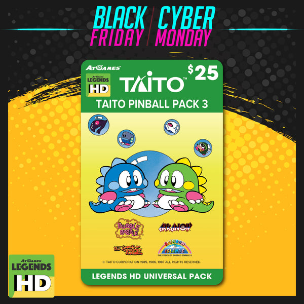 TAITO Pinball Pack 3 (Legends HD ONLY)