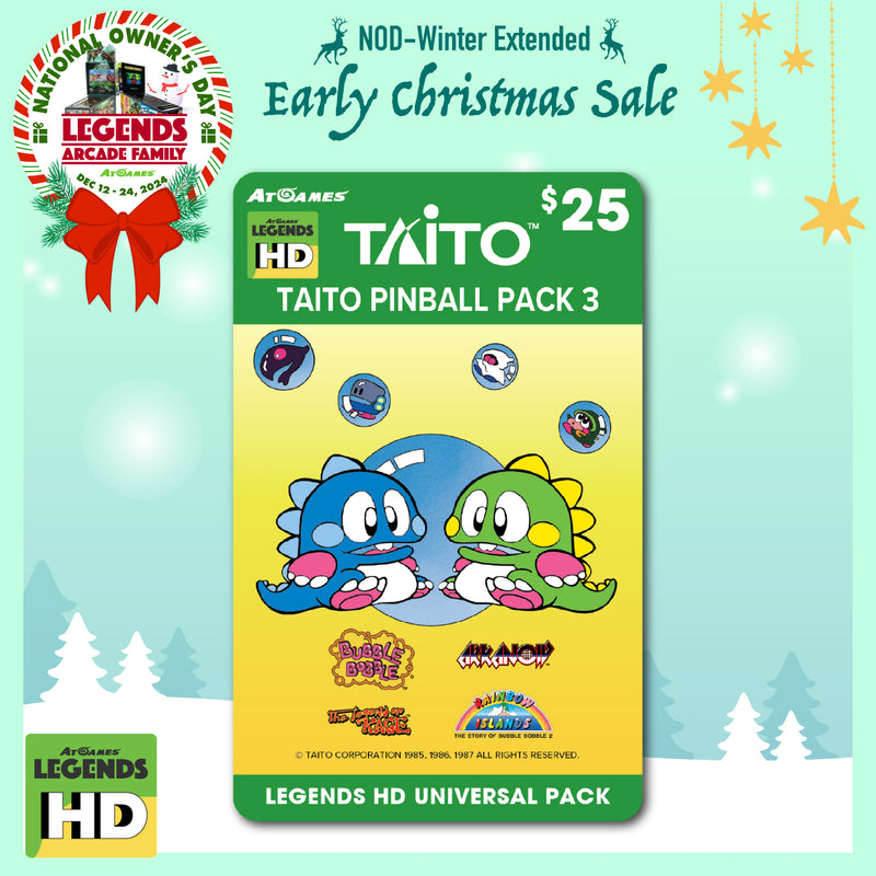 TAITO Pinball Pack 3 (Legends HD ONLY)