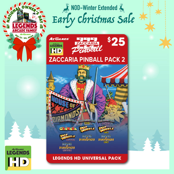 Zaccaria Pinball Pack 2 (Legends HD ONLY)