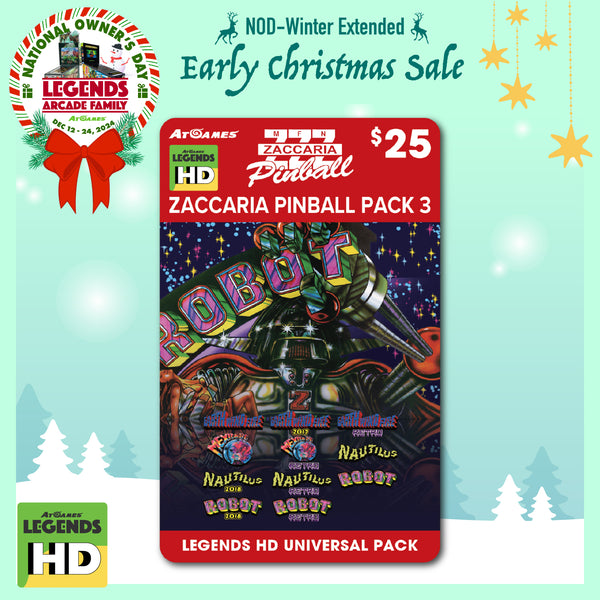 Zaccaria Pinball Pack 3 (Legends HD ONLY)