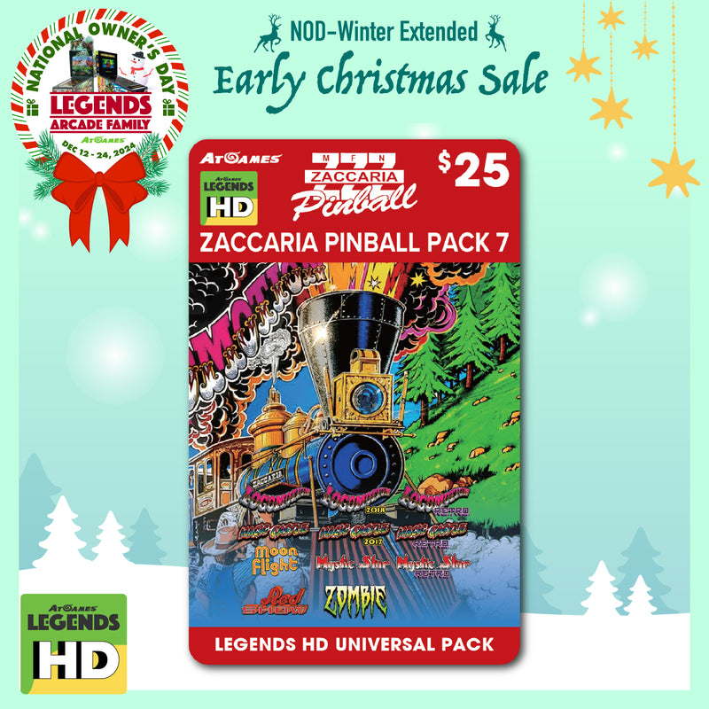 Zaccaria Pinball Pack 7 (Legends HD ONLY)