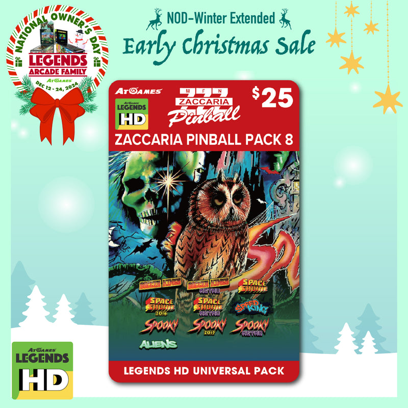 Zaccaria Pinball Pack 8 (Legends HD ONLY)