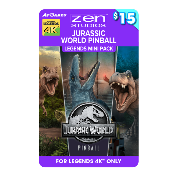 Jurassic World Pinball Legends Mini Pack (Legends 4K™ ONLY)