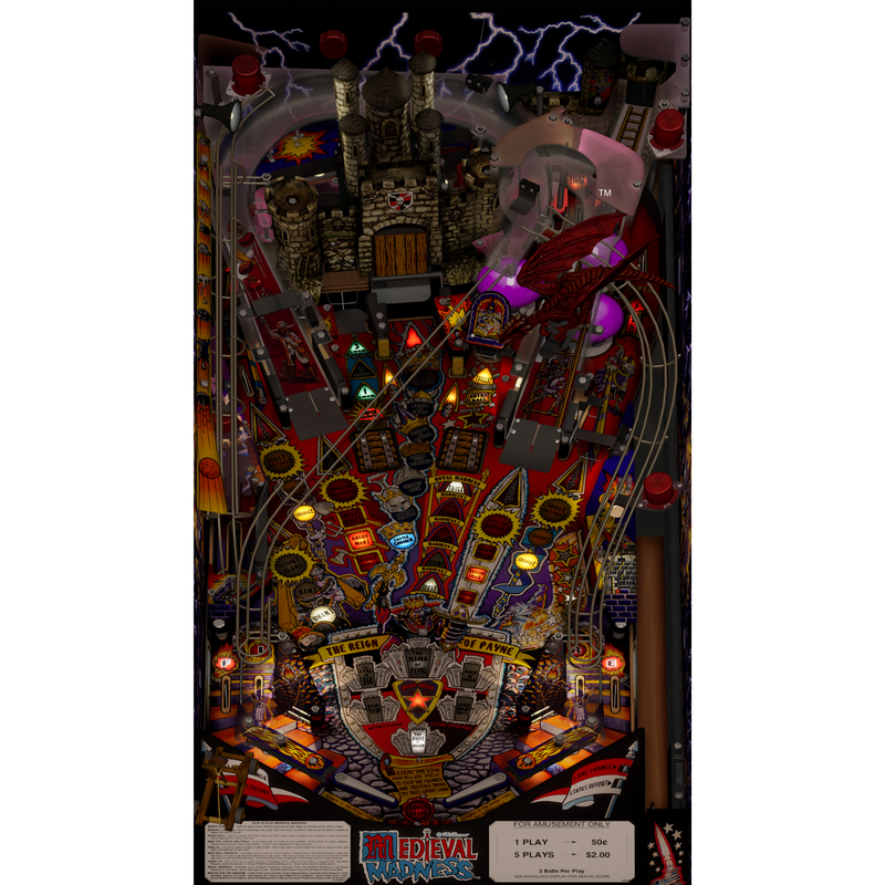 Williams™ Pinball Volume 1 Legends Mini Pack (For Legends 4K™ Pinball ONLY)