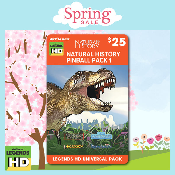 Natural History Pinball Pack 1 (Legends HD ONLY)