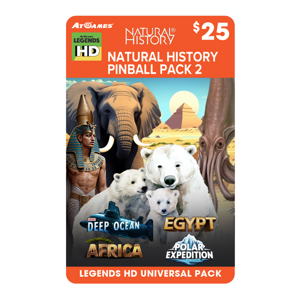 Natural History Pinball Pack 2 (Legends HD ONLY)