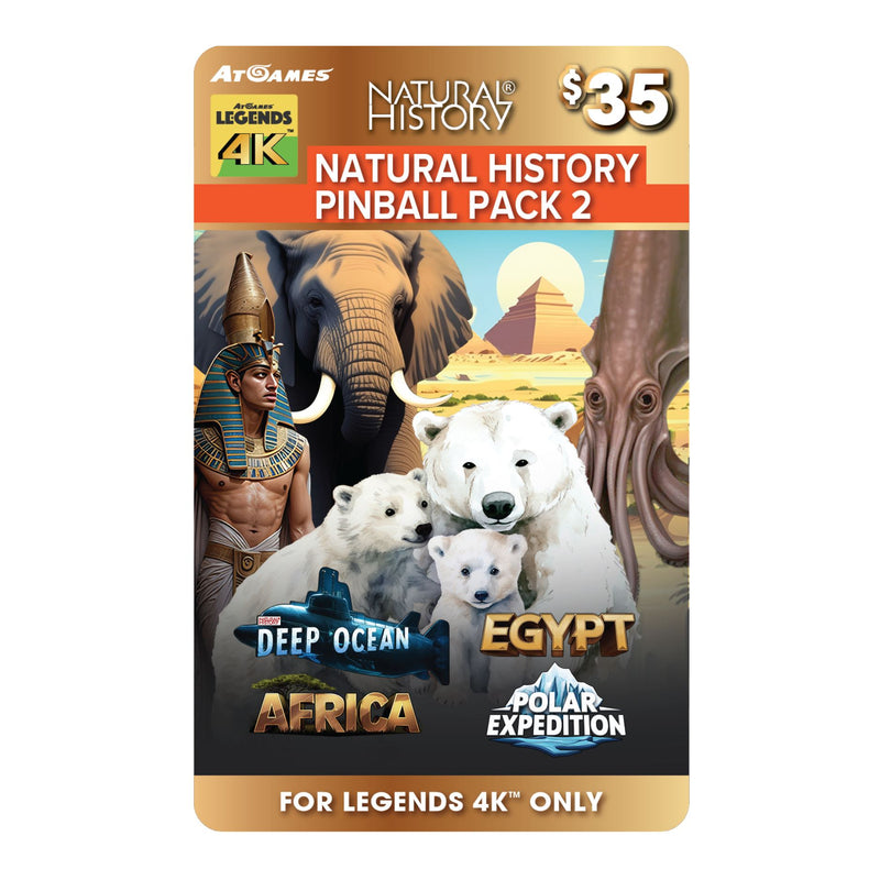 Natural History Pinball Pack 2 (Legends 4K™ ONLY)