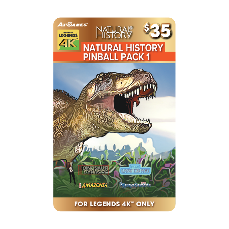 Natural History Pinball Pack 1 (Legends 4K™ ONLY)