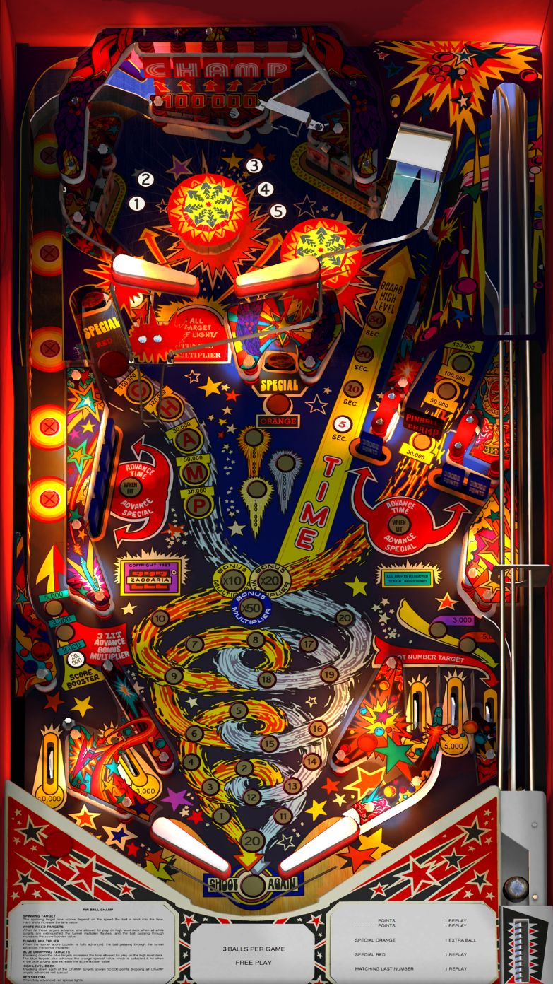 Zaccaria Pinball Pack 5 (Legends 4K™ ONLY)