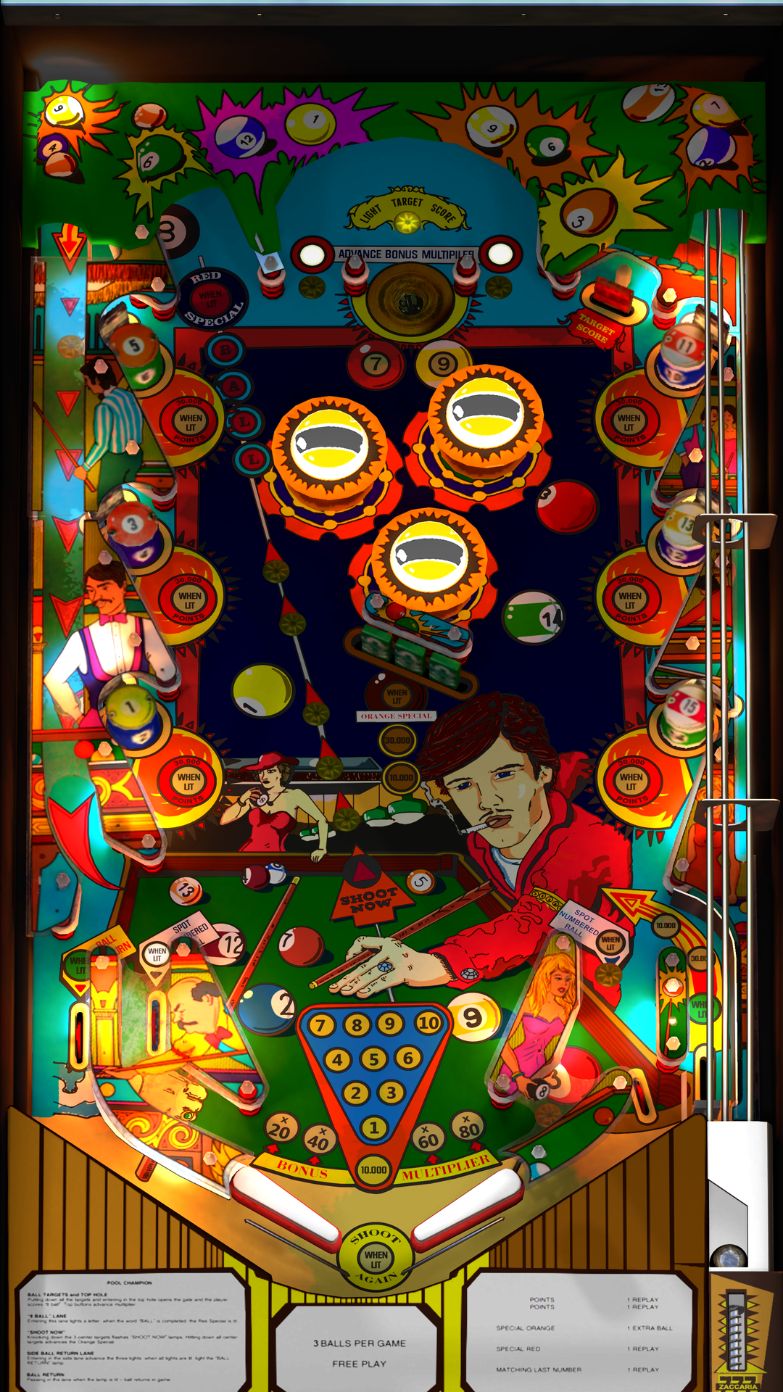 Zaccaria Pinball Pack 5 (Legends 4K™ ONLY)