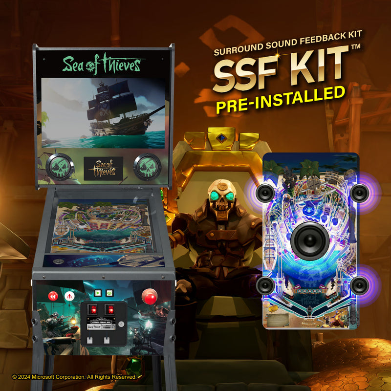 Legends Pinball 4KP Sea of Thieves® [SE] Premium Starter with SSF Kit™ Preinstalled