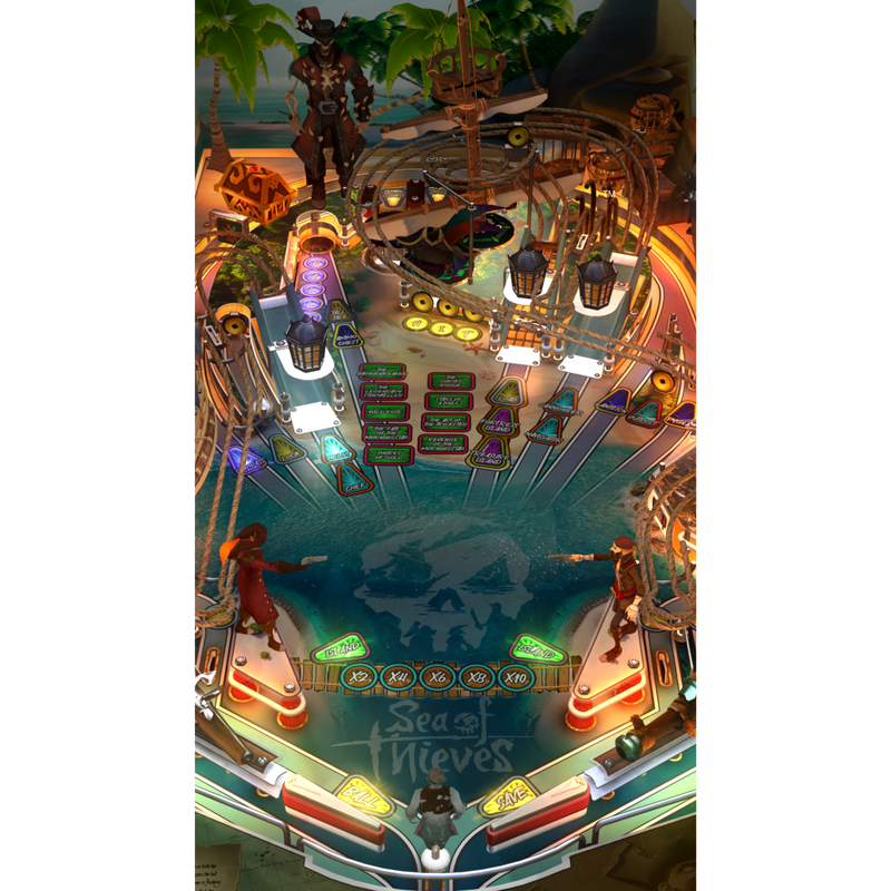 Rare Pinball Pack PART 1: Sea of Thieves® Pinball Table (For Legends 4K™ Pinball ONLY)