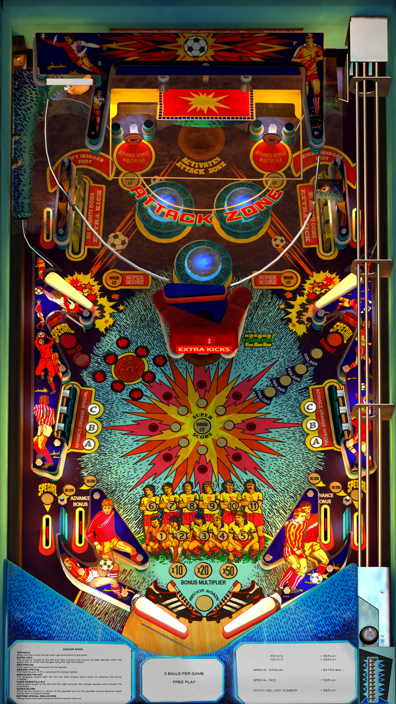 Zaccaria Pinball Pack 8 (For Legends 4K™ Pinball ONLY)