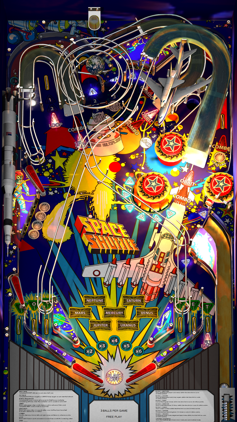 Zaccaria Pinball Pack 8 (For Legends 4K™ Pinball ONLY)