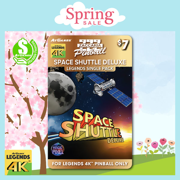 Zaccaria Space Shuttle Deluxe Legends Single Pack (For Legends 4K™ Pinball ONLY)