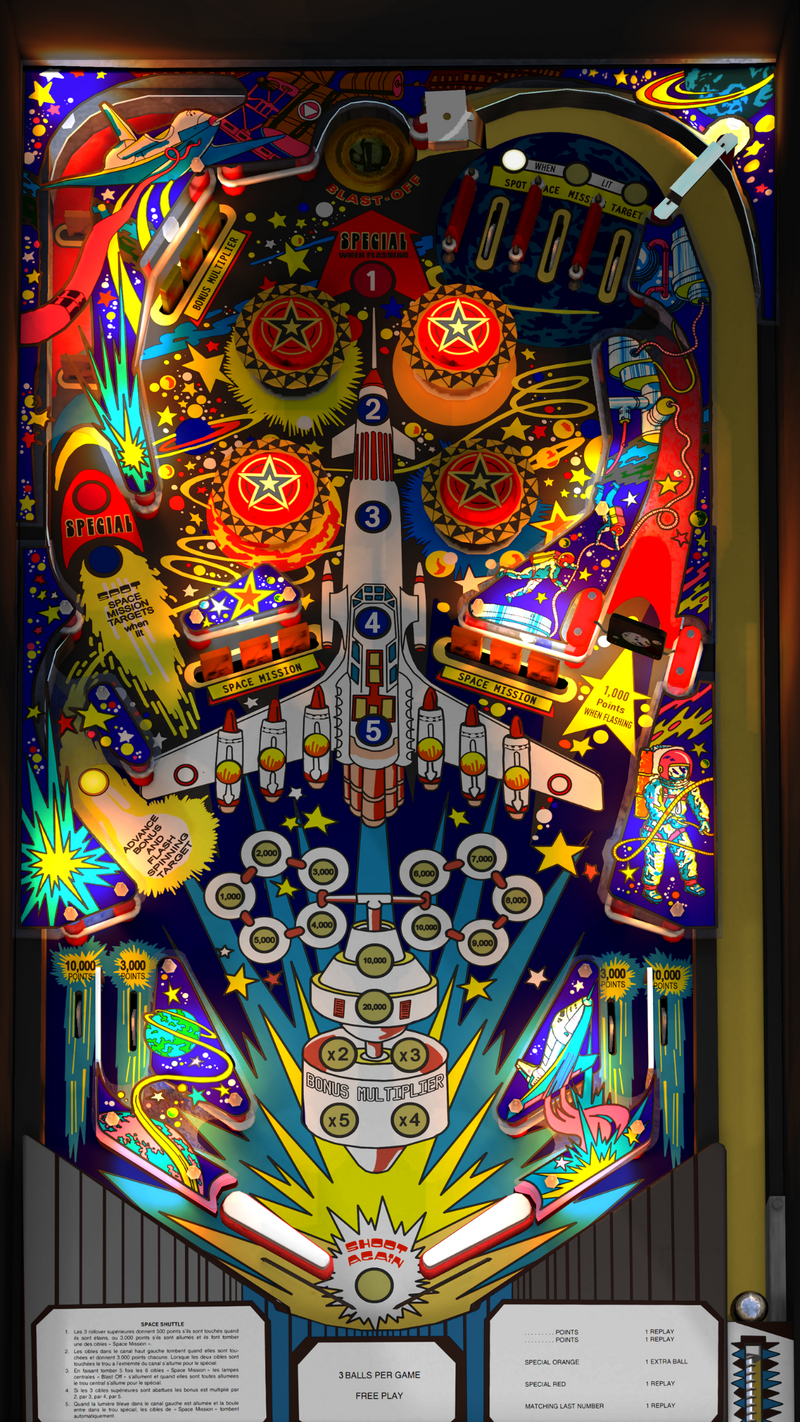 Zaccaria Pinball Pack 8 (For Legends 4K™ Pinball ONLY)