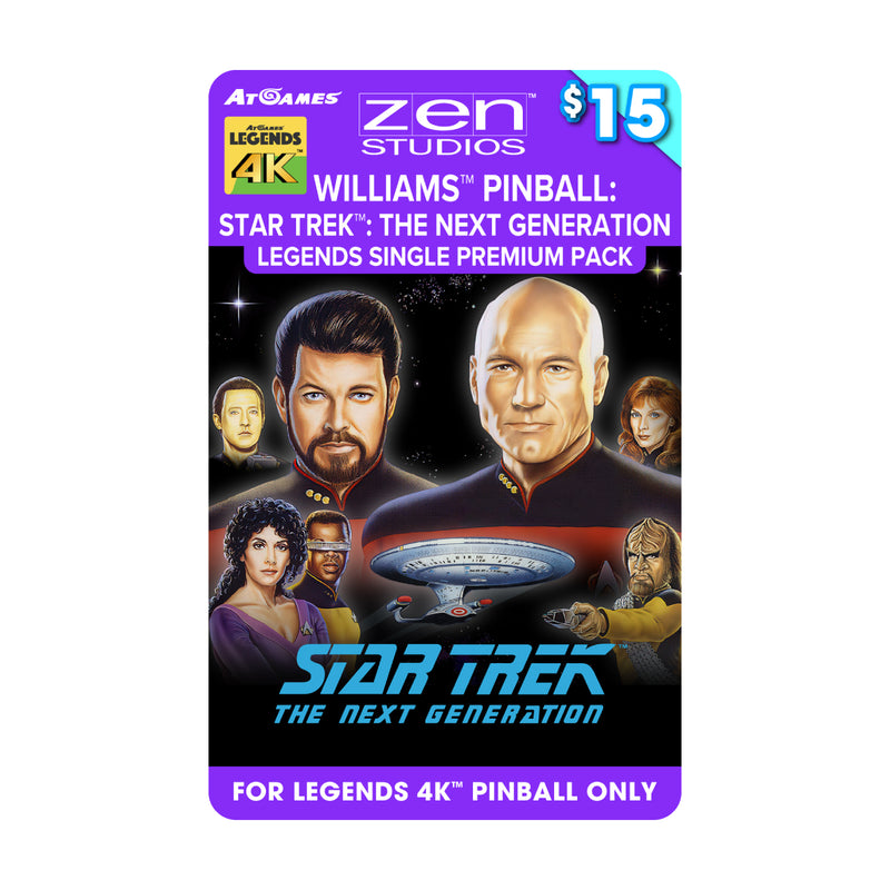 Williams™ Pinball Star Trek™: The Next Generation (For Legends 4K™ Pinball ONLY)