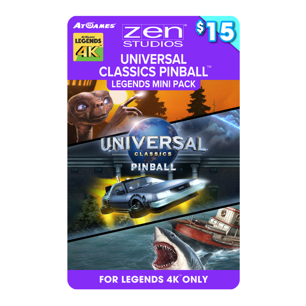 Universal Classics Pinball™ Legends Mini Pack (Legends 4K™ ONLY)