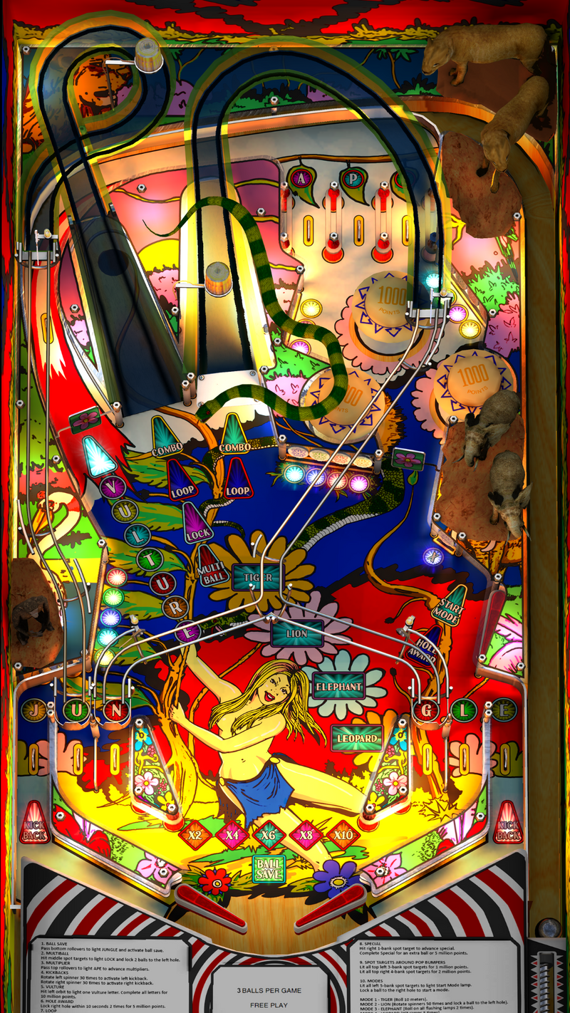 Zaccaria Pinball Pack 10 (For Legends 4K™ Pinball ONLY)