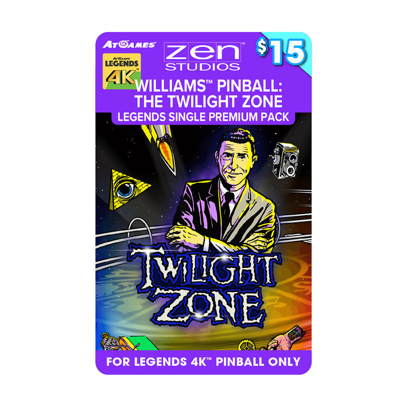 Williams™ Pinball: The Twilight Zone (For Legends 4K™ Pinball ONLY)