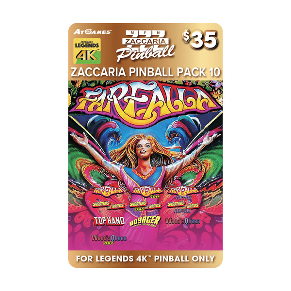 Zaccaria Pinball Pack 10 (For Legends 4K™ Pinball ONLY)