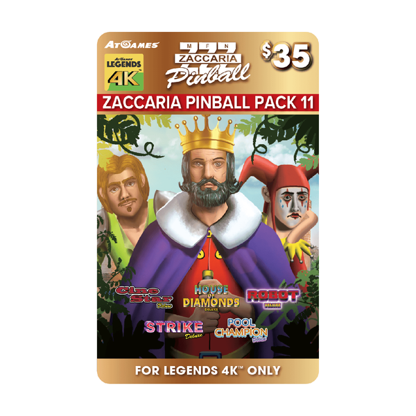 Zaccaria Pinball Pack 11 (Legends 4K™  ONLY)