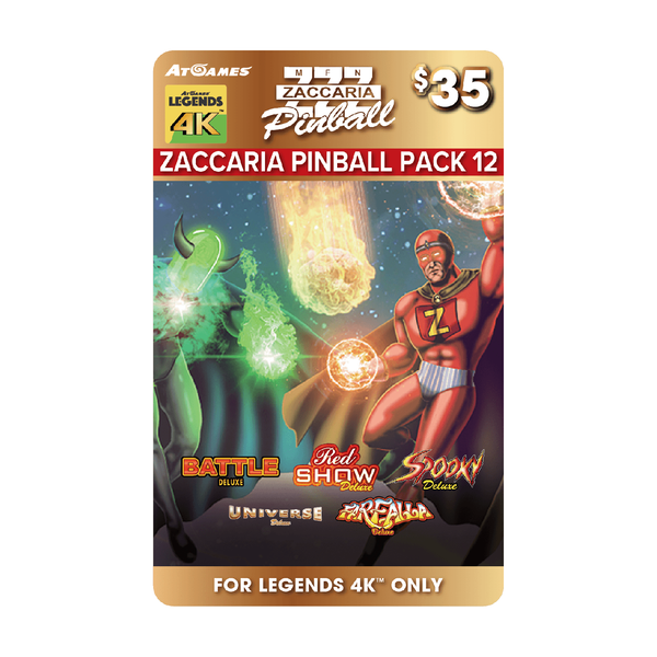 Zaccaria Pinball Pack 12 (Legends 4K™  ONLY)