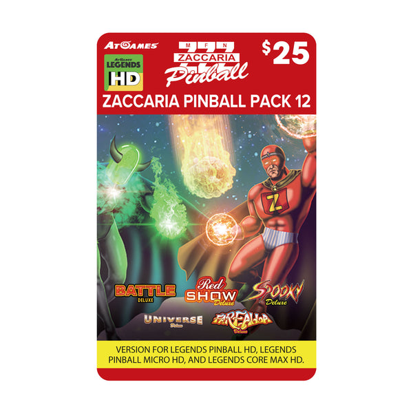 Zaccaria HD Pinball Pack 12 (For ALP, ALP Micro, Core Max ONLY)