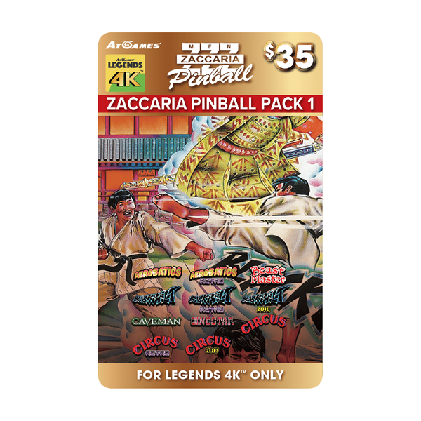 Zaccaria Pinball Pack 1 (Legends 4K™ ONLY)