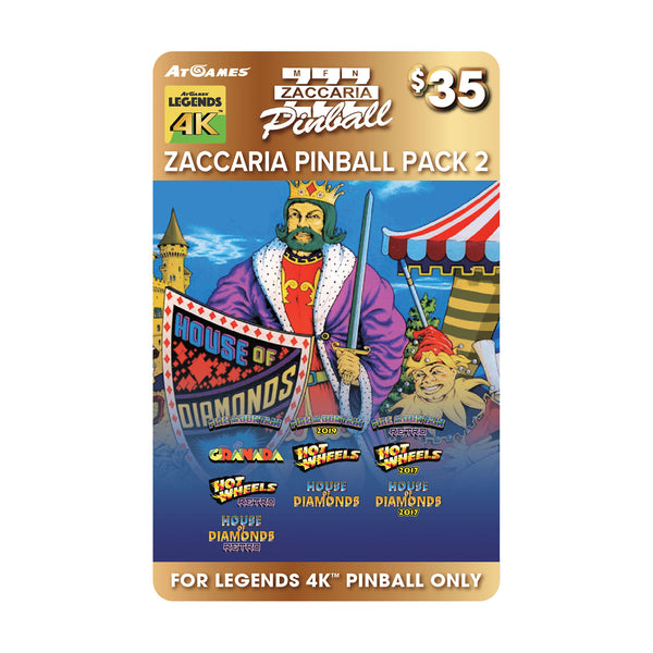 Zaccaria Pinball Pack 2 (Legends 4K™ ONLY)