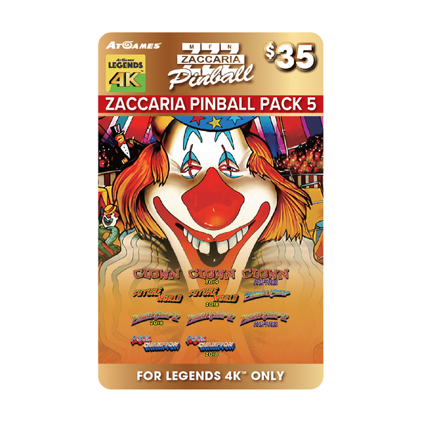 Zaccaria Pinball Pack 5 (Legends 4K™ ONLY)